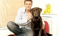 Jake Humphrey with Dyliss