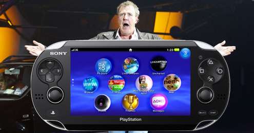 Jeremy Clarkson and the Sony NGP aka the PSP2